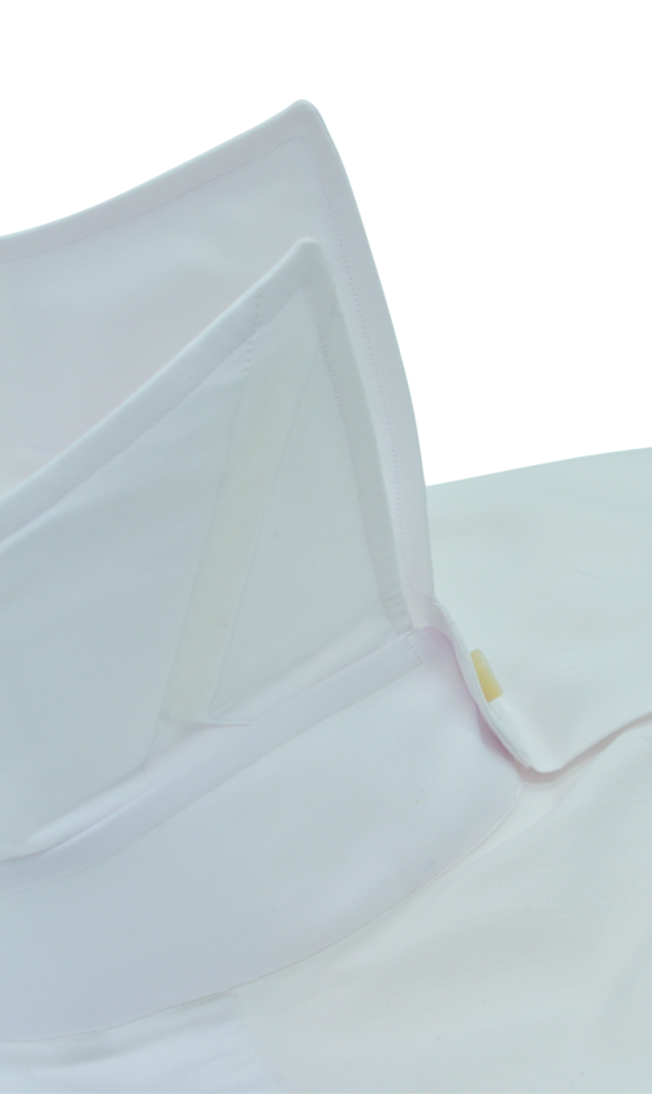 Hemd Handgemacht in Italien Vollzwirn Slim Fit Weiß