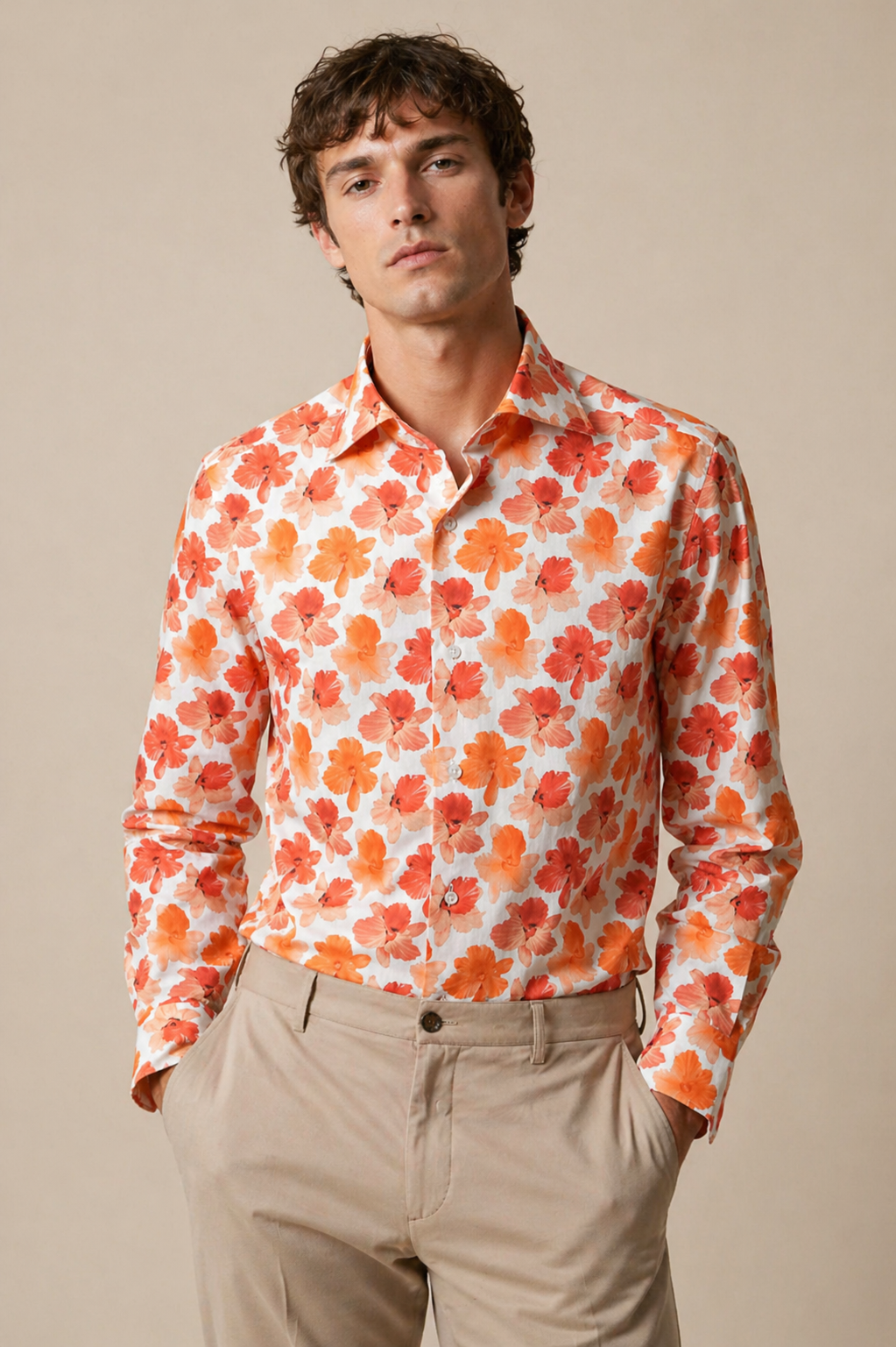 Hawaiian Shirt Slim Fit