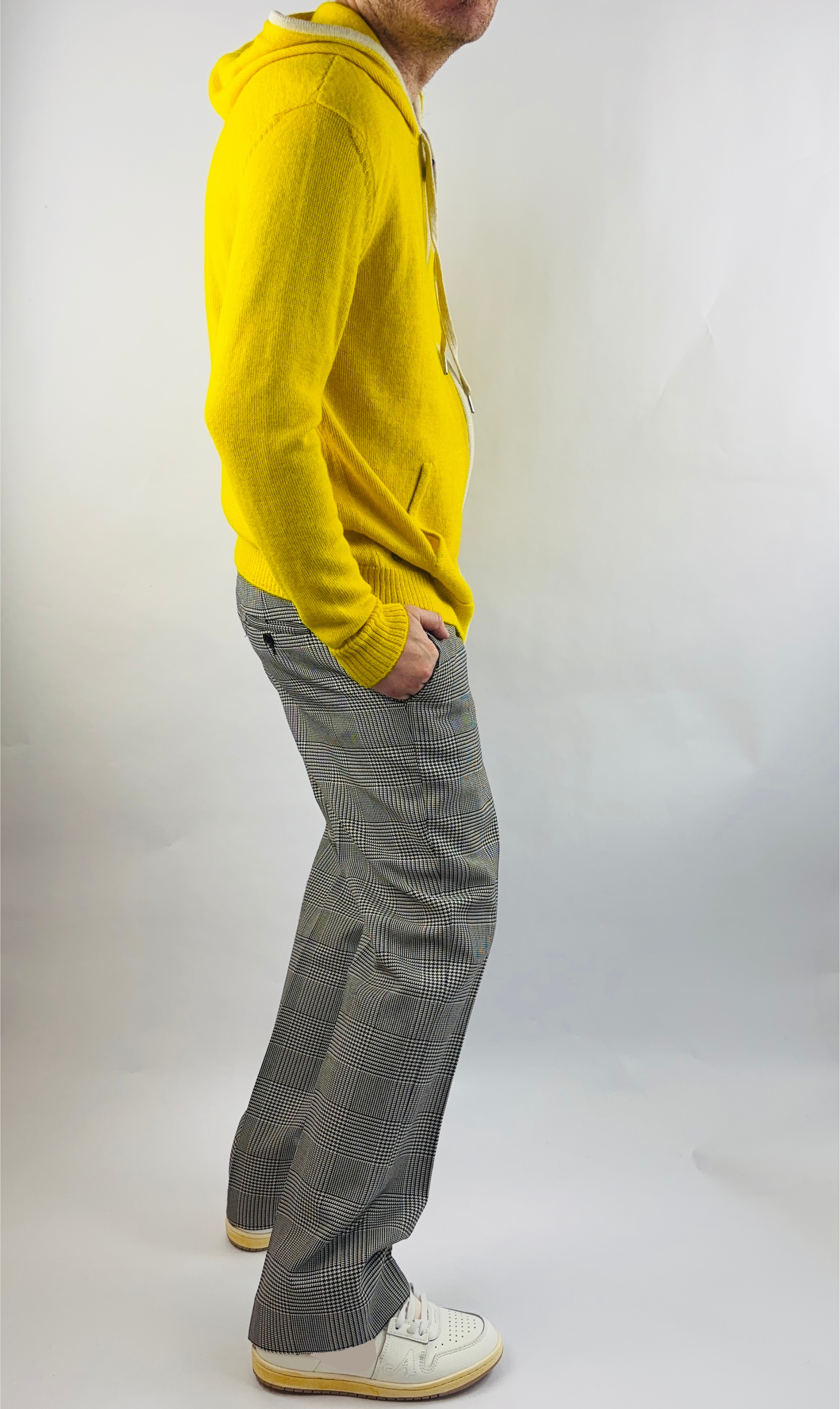 alpaka-cardigan-gelb-Seite