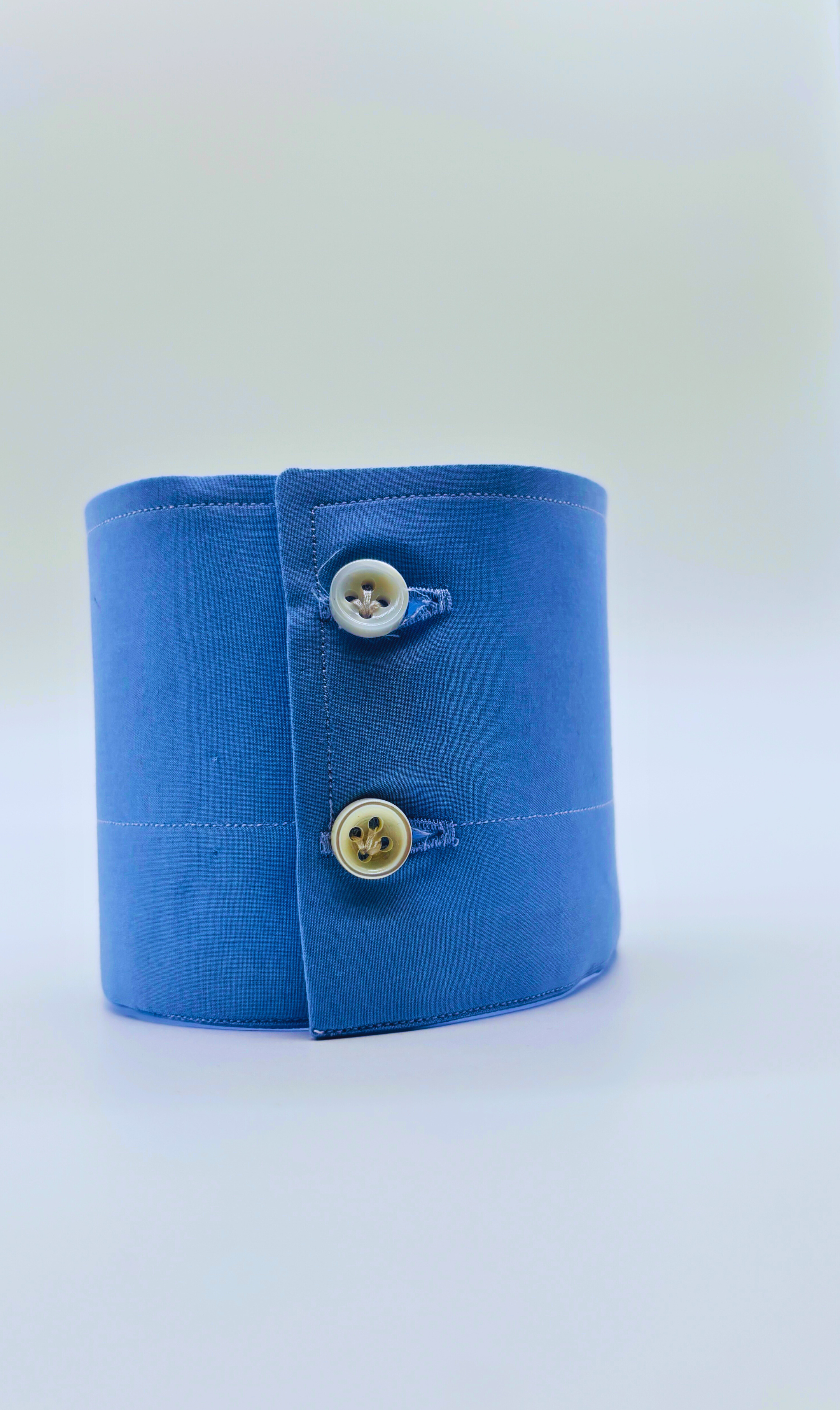 Sky 100/2 Full-twist. 100% Cotton by Bersini Handmade in Italy - striped - checked