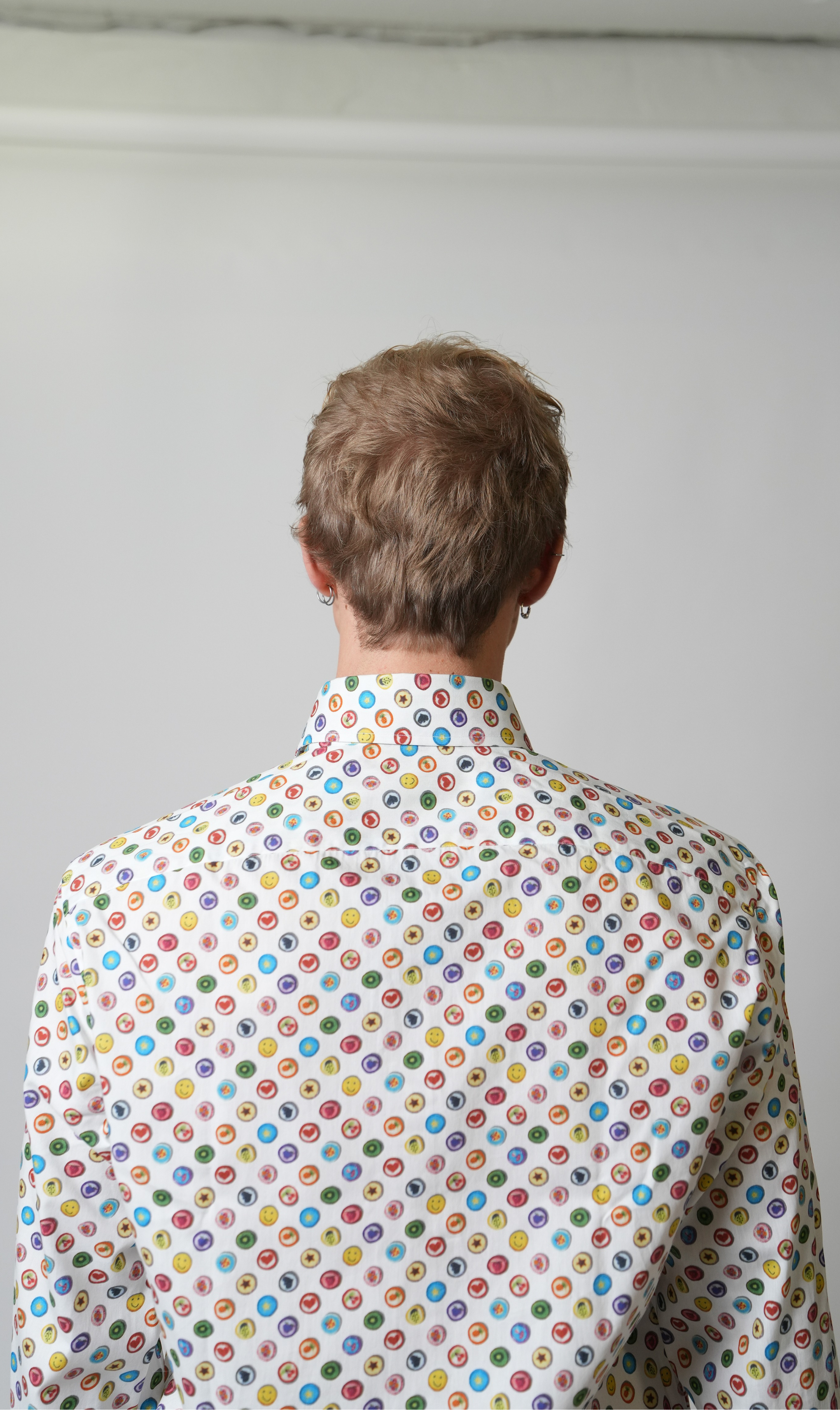 Hemd Handgemacht in Italien Slim Fit Knöpfe