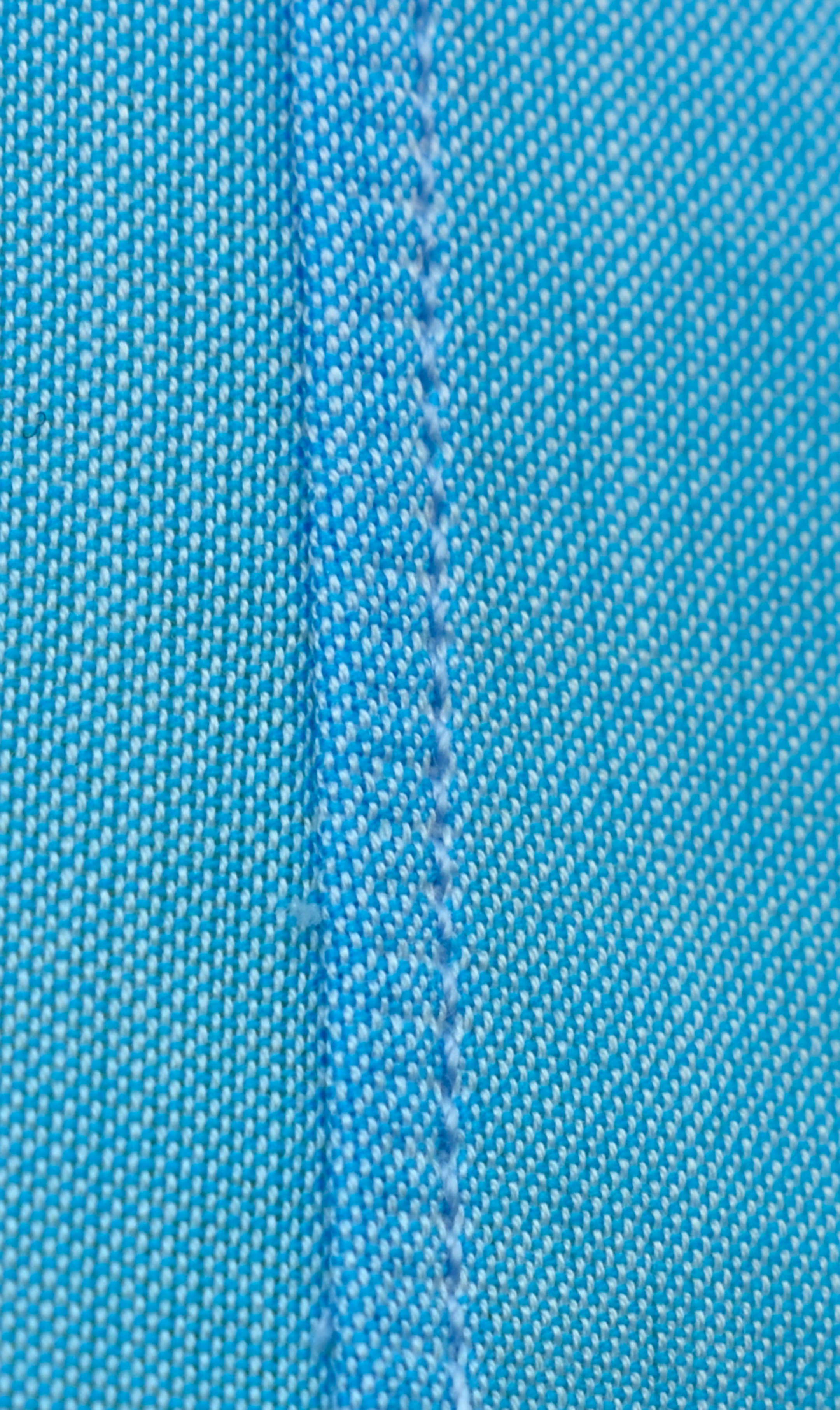 Hemd Handgemacht in Italien 100/2 Vollzwirn Slim Fit Blau