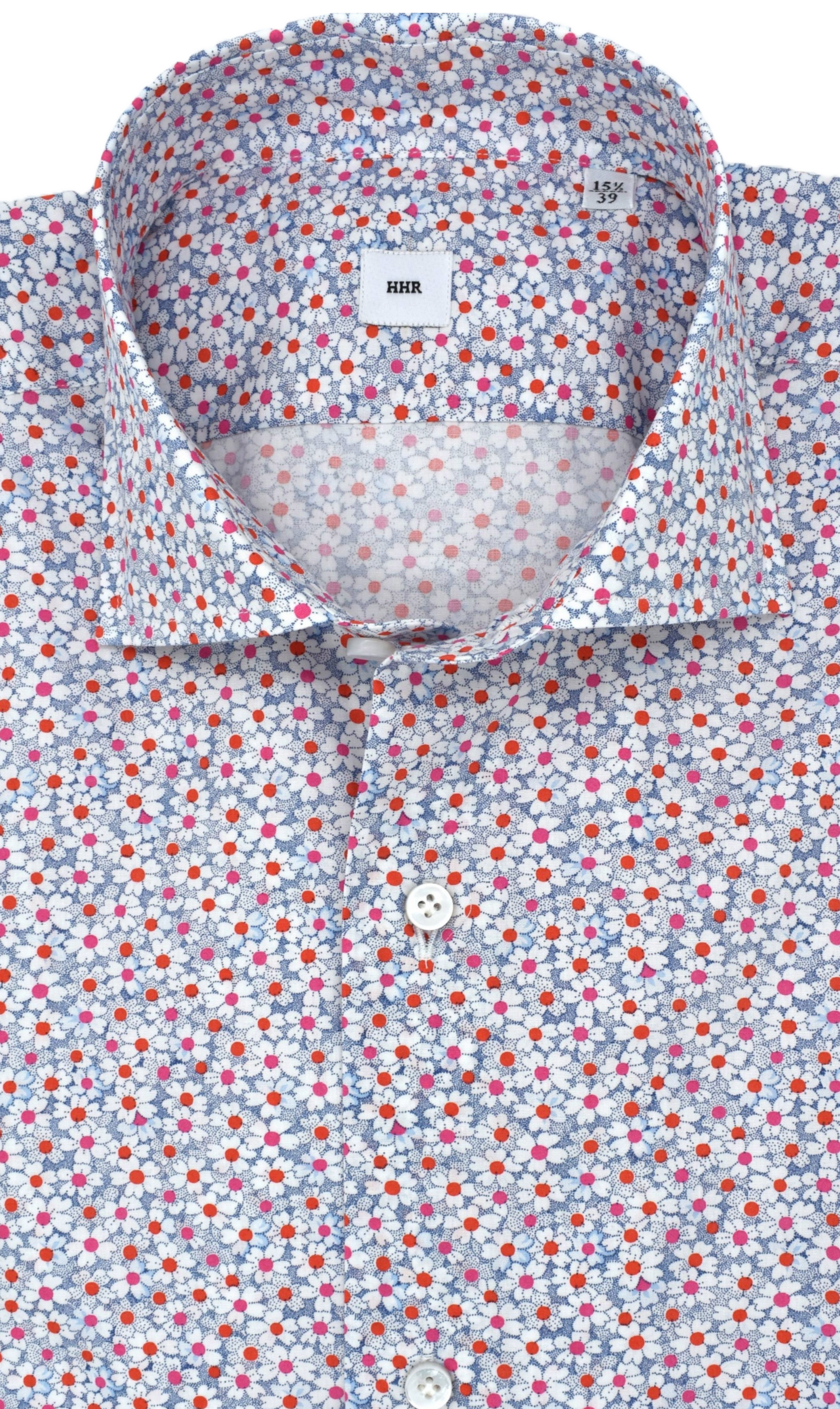 Buntes Herrenhemd Sartoriali No. 13 – Handgemacht in Italien aus hochwertiger Baumwolle, klassisches Design für stilbewusste Männer bei Henrik’s Shop.