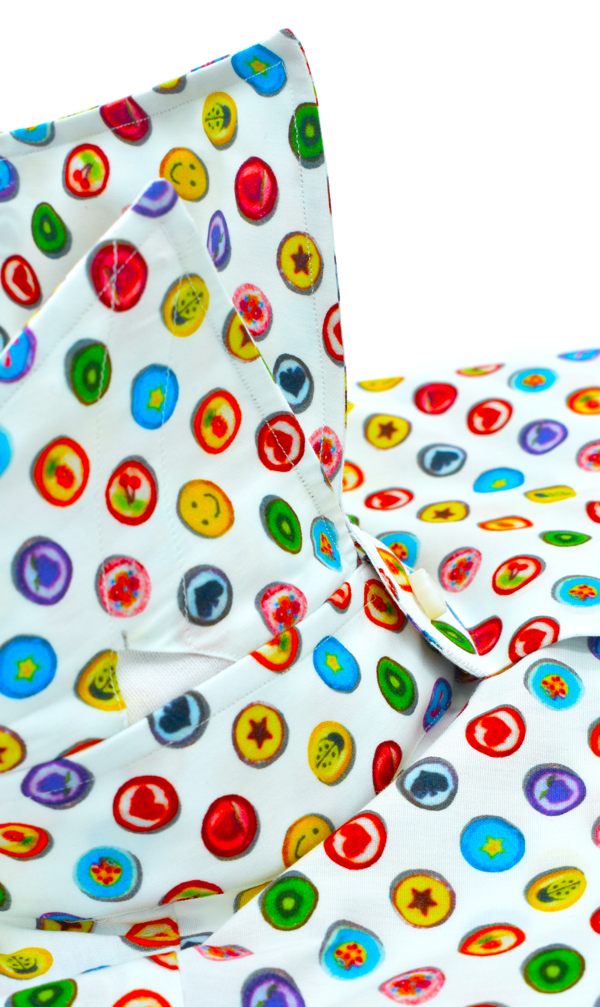 Knopfprint Hemd Slim Fit