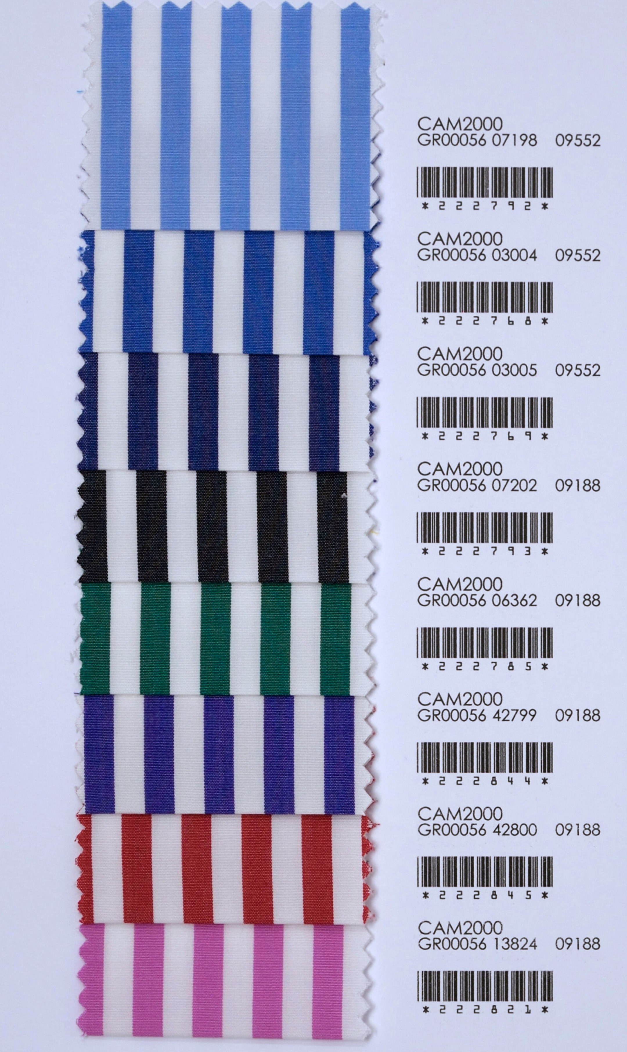 Sky 100/2 Full-twist. 100% Cotton by Bersini Handmade in Italy - striped - checked