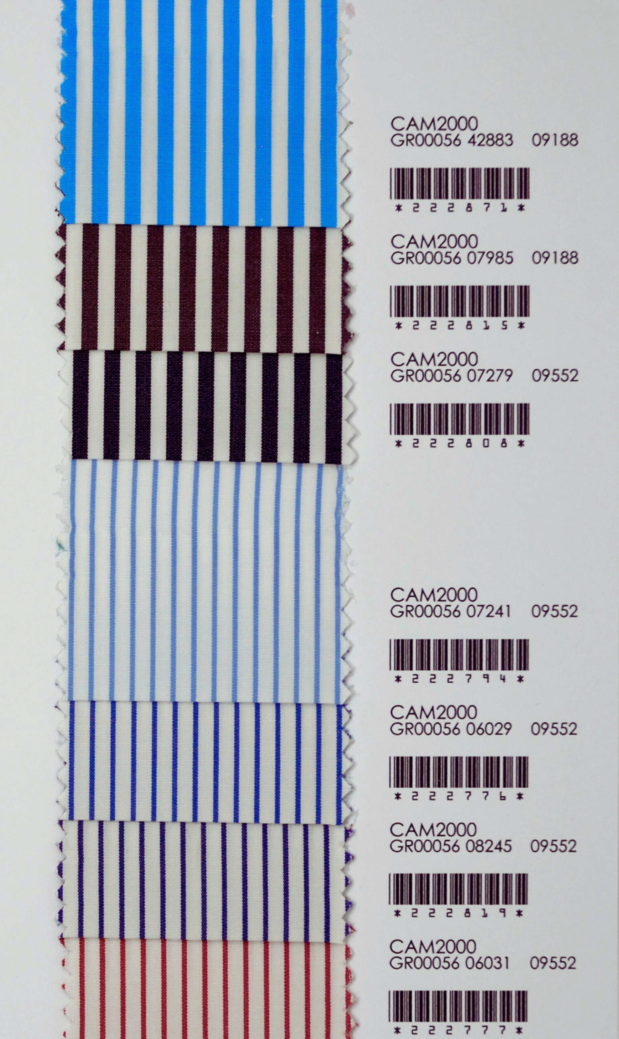 Sky 100/2 Full-twist. 100% Cotton by Bersini Handmade in Italy - striped - checked