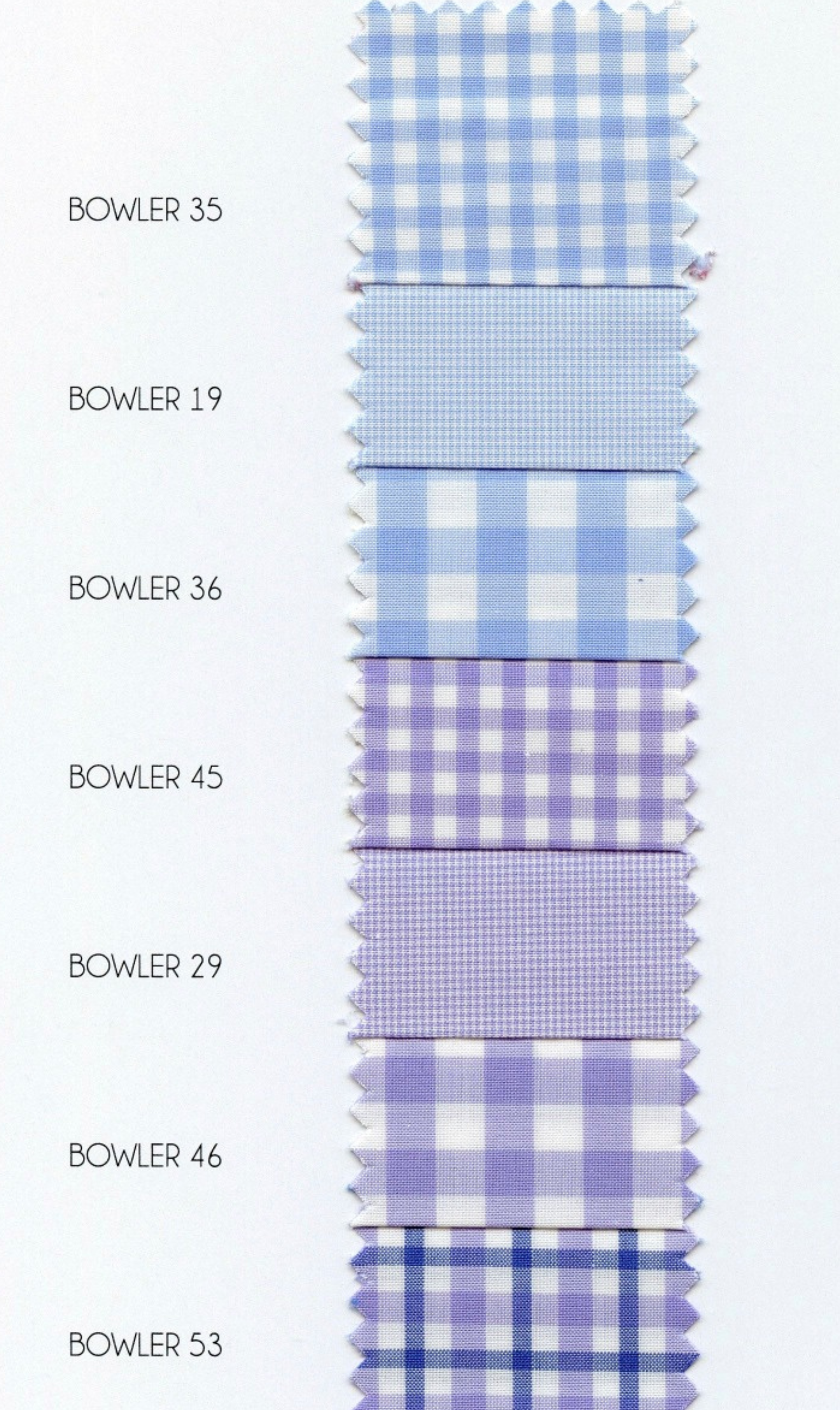 Sky 100/2 Full-twist. 100% Cotton by Bersini Handmade in Italy - striped - checked