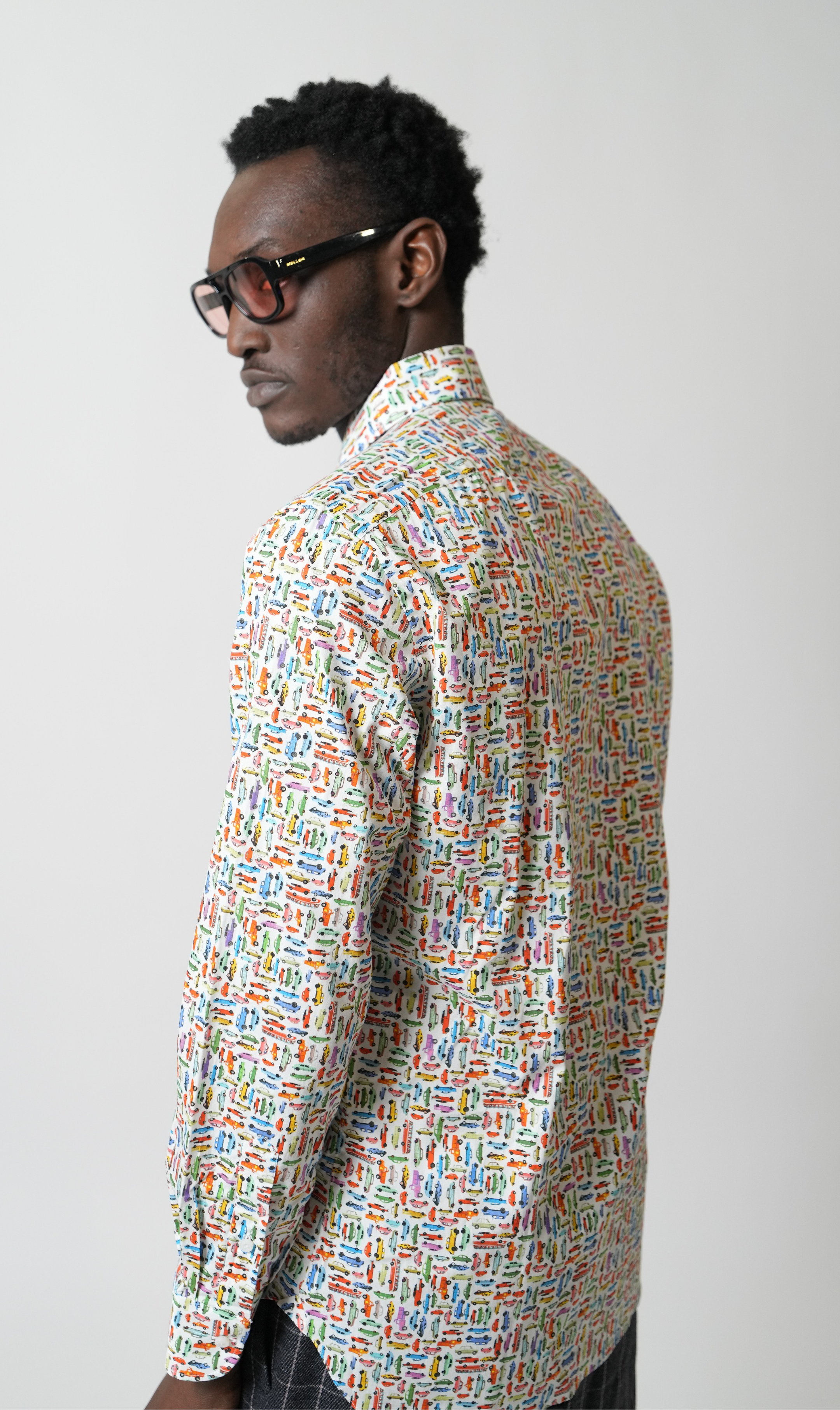 Shirt Handmade in Italy Slim Fit Cars