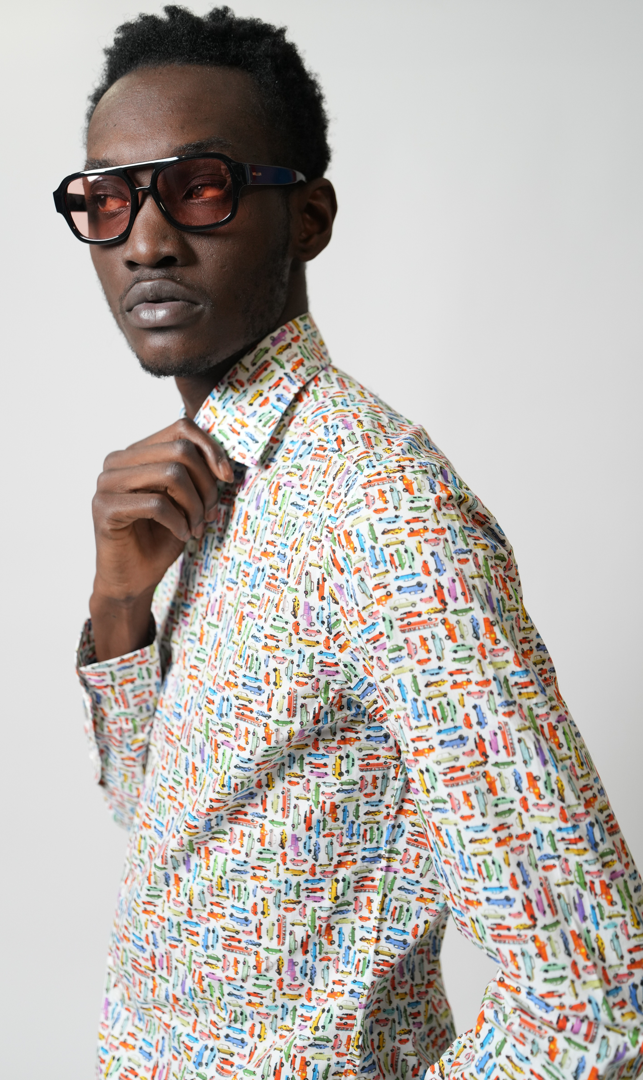 Shirt Handmade in Italy Slim Fit Cars