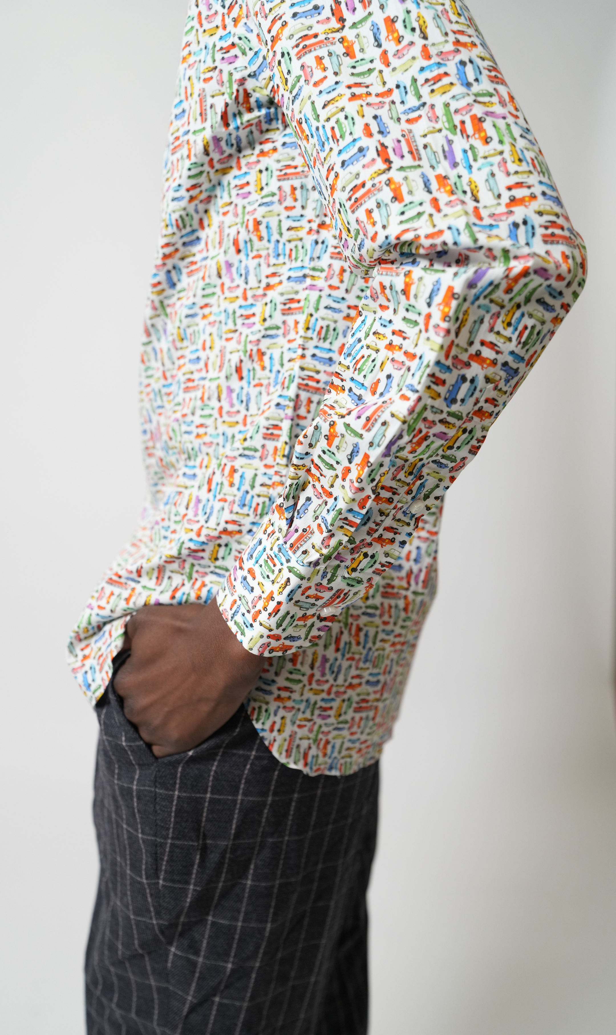 Shirt Handmade in Italy Slim Fit Cars