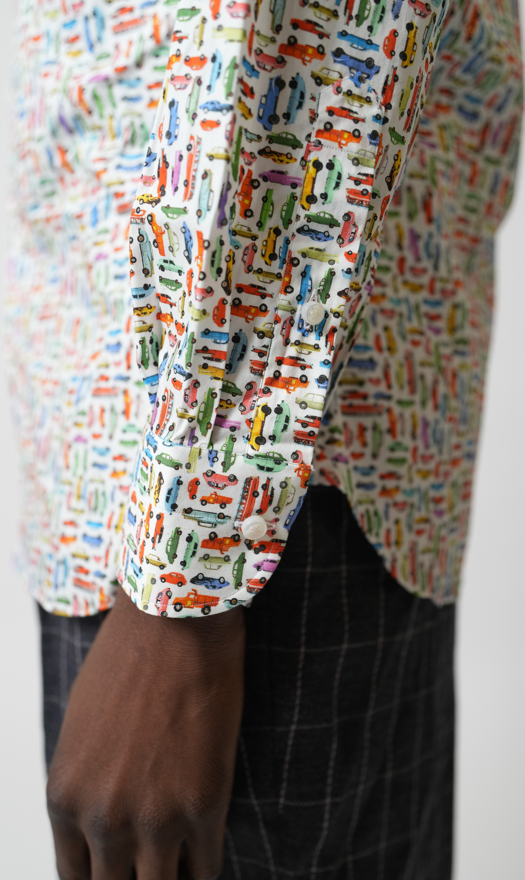 Shirt Handmade in Italy Slim Fit Cars