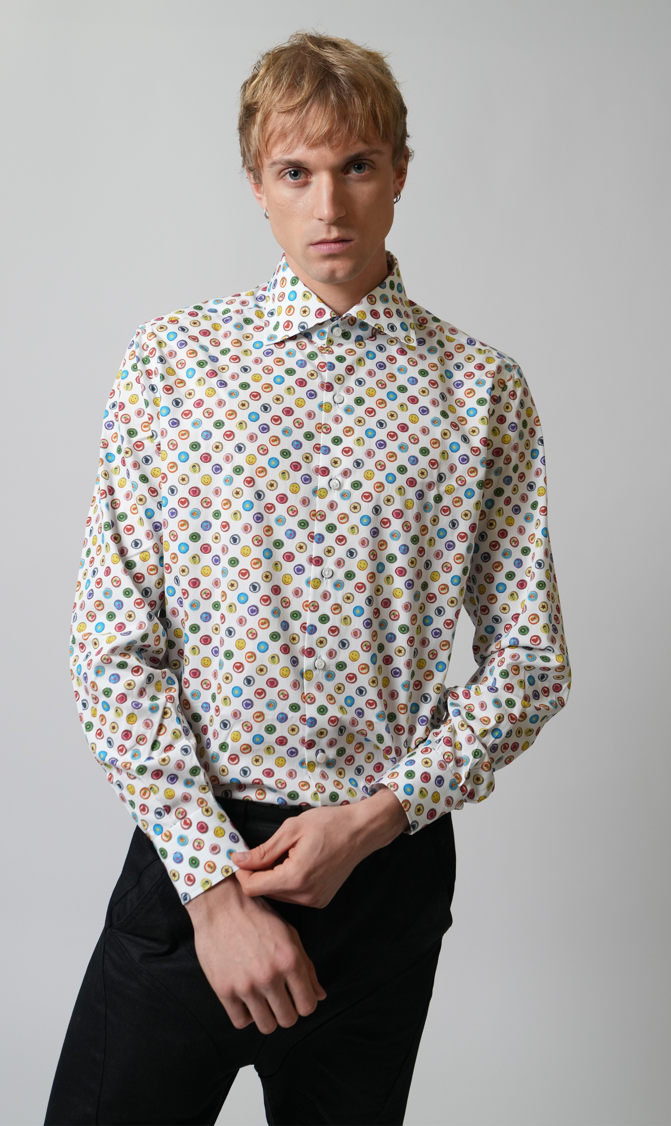 Shirt Handmade in Italy Slim Fit Buttons