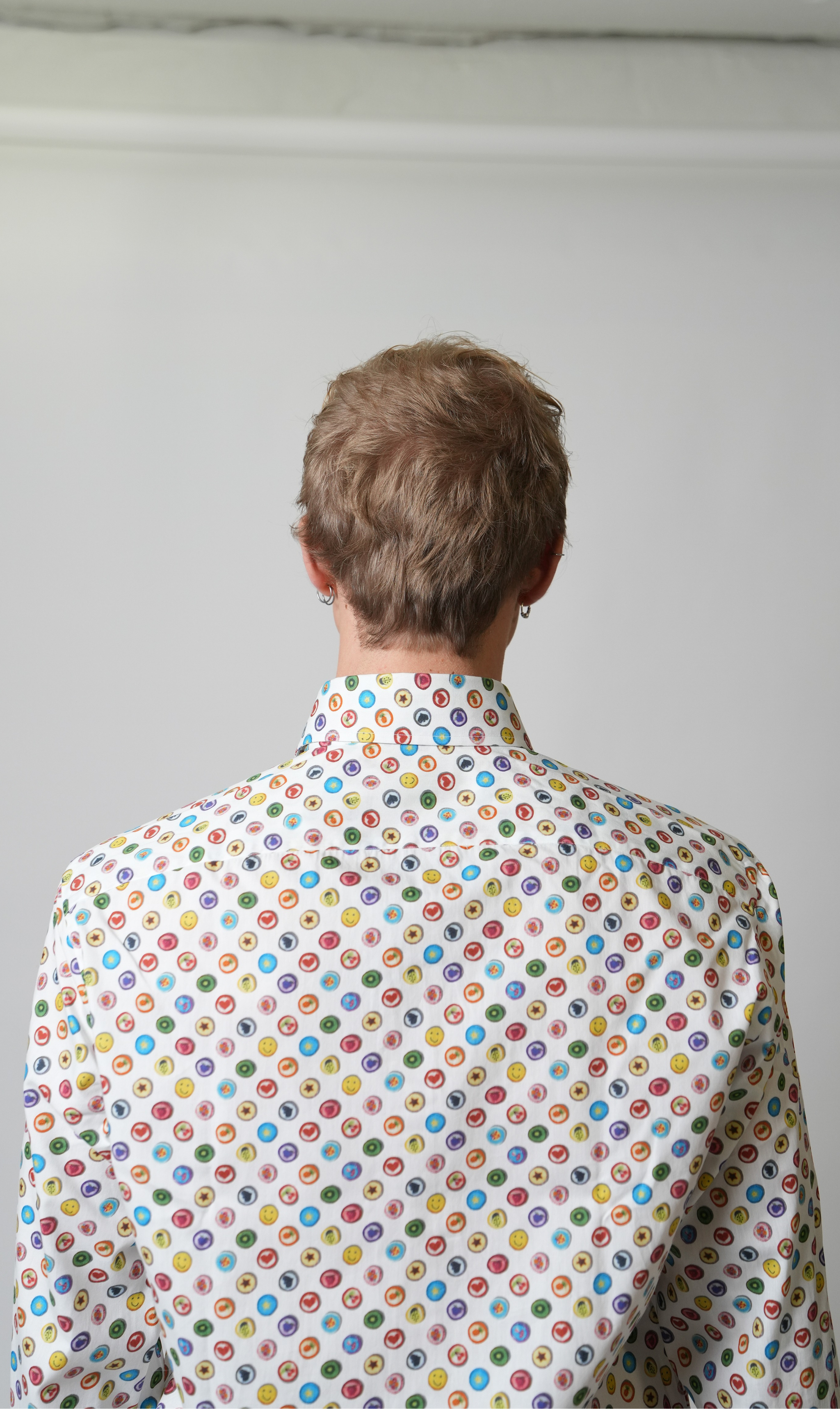 Knopfprint Hemd Slim Fit