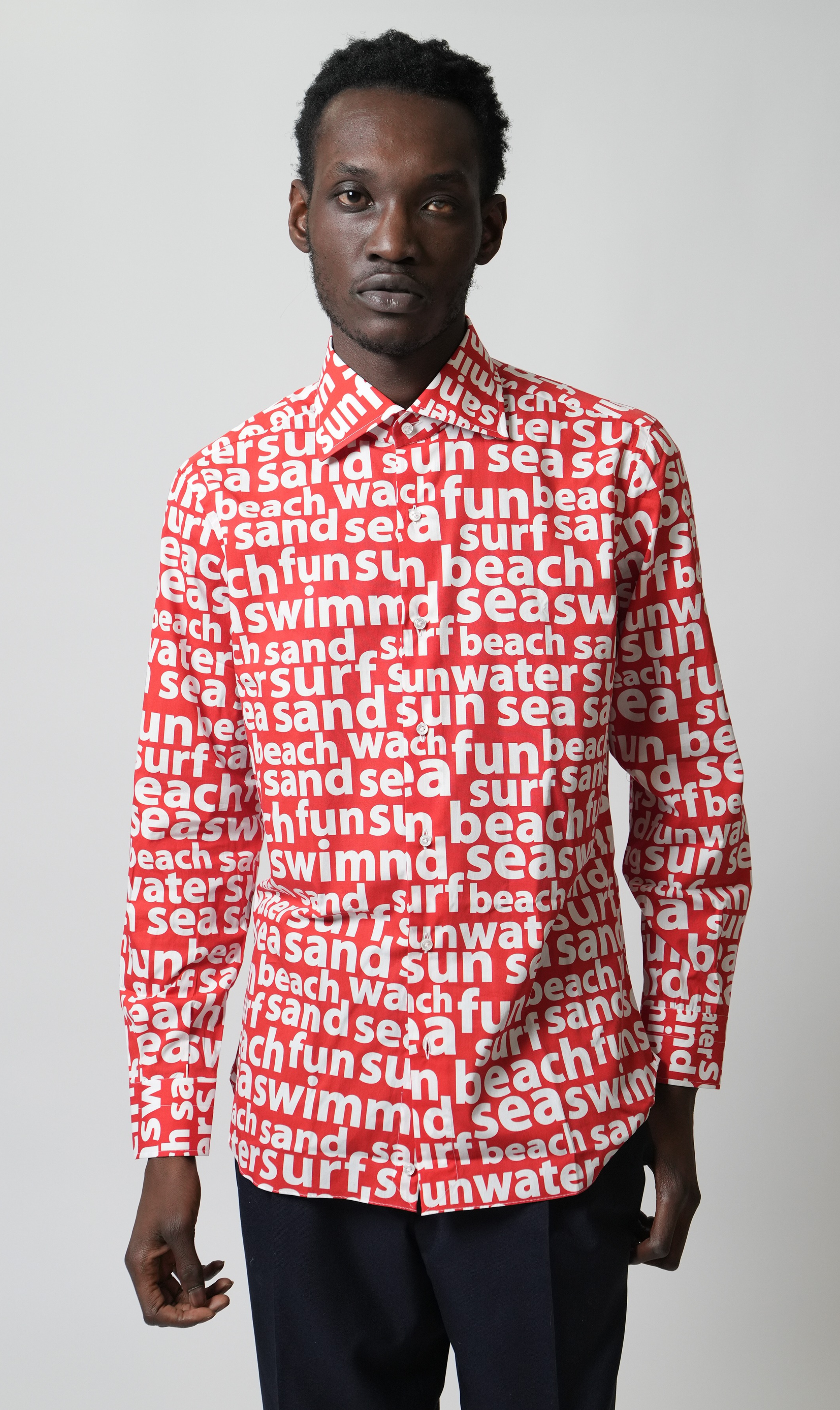 Shirt Handmade in Italy Slim Fit Surfer