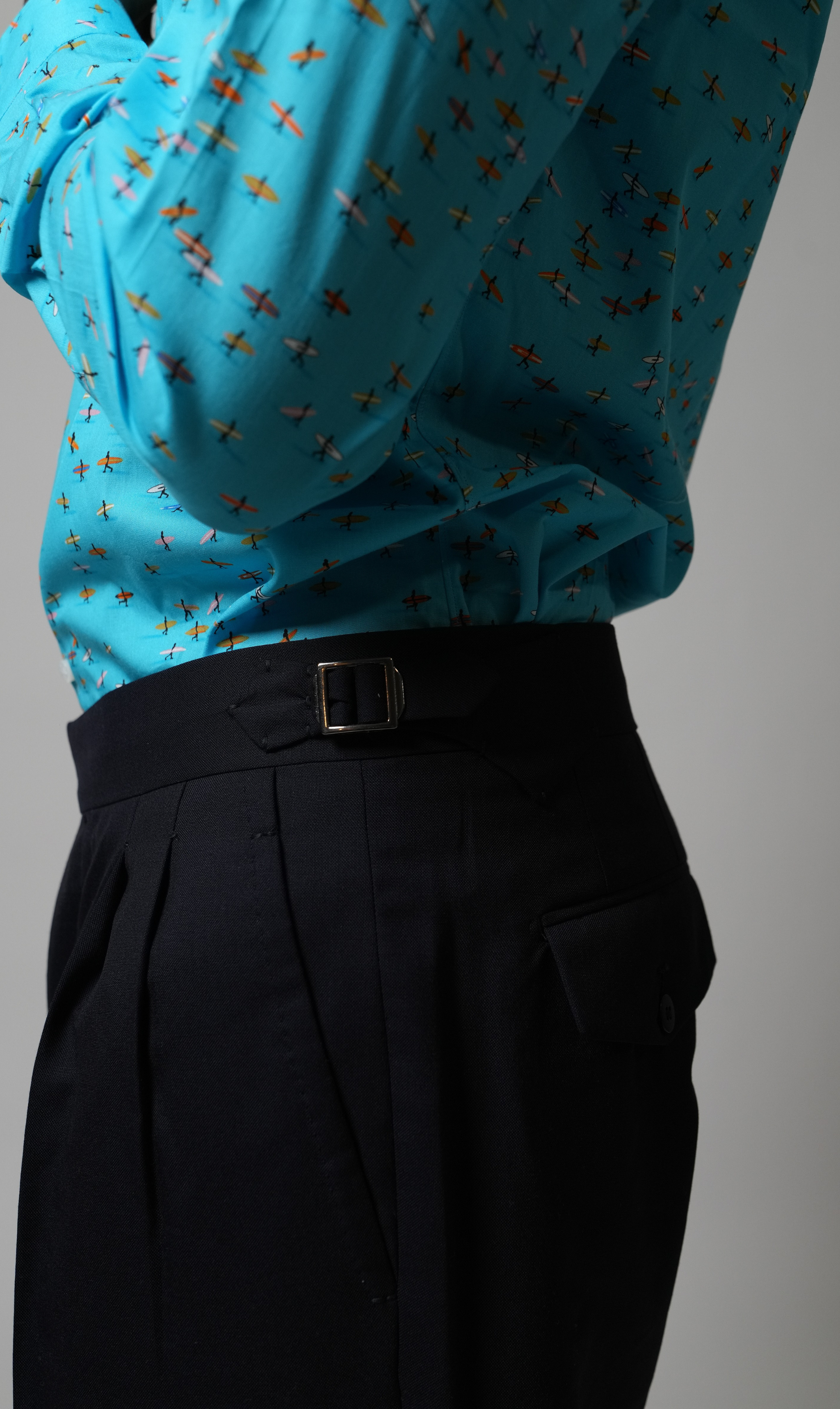 Shirt Handmade in Italy Slim Fit Surfer