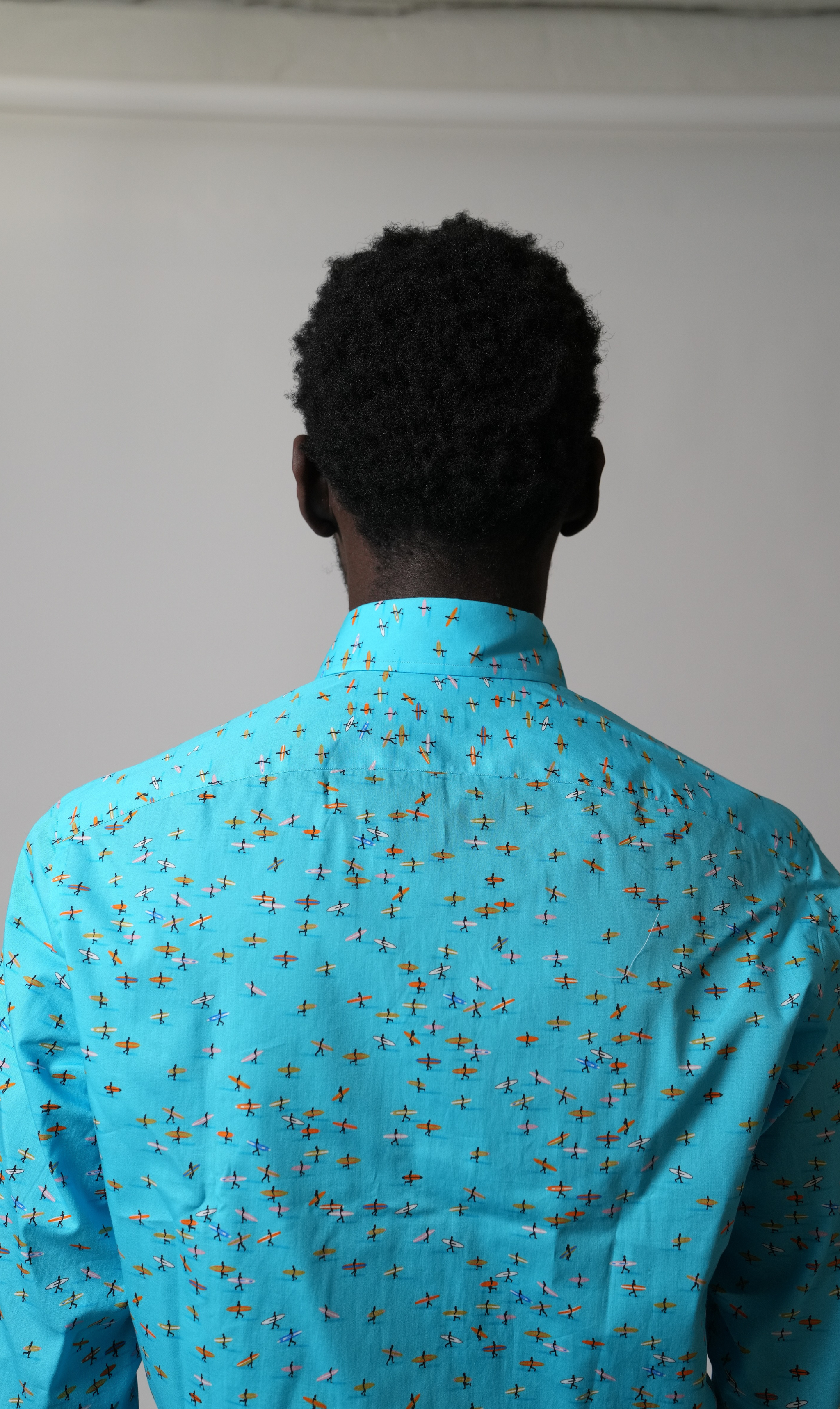 Shirt Handmade in Italy Slim Fit Surfer