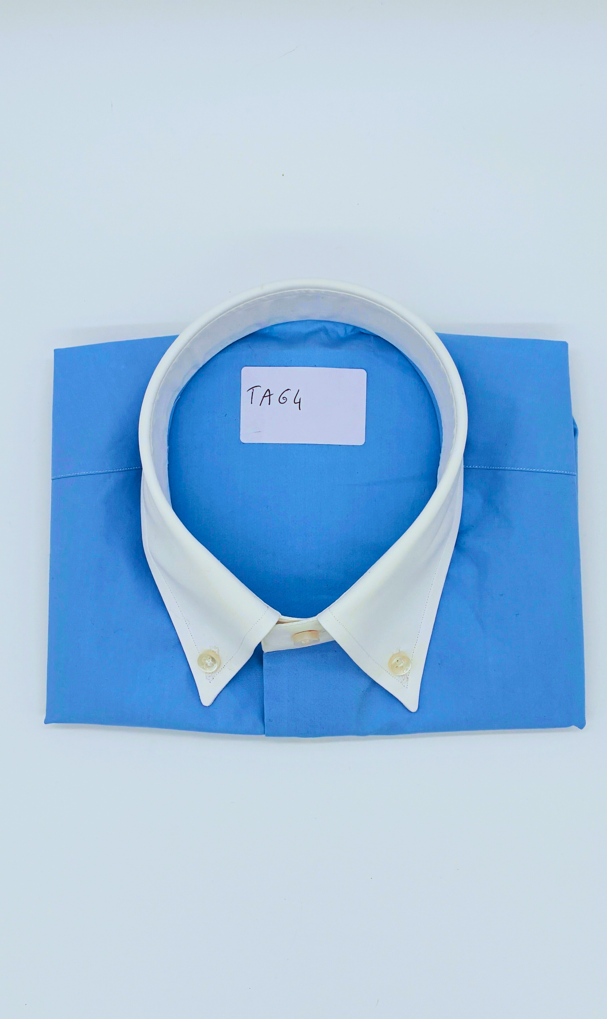 Angera Oxford 100/2 Full-twist. 100% Cotton by Bersini Handmade in Italy