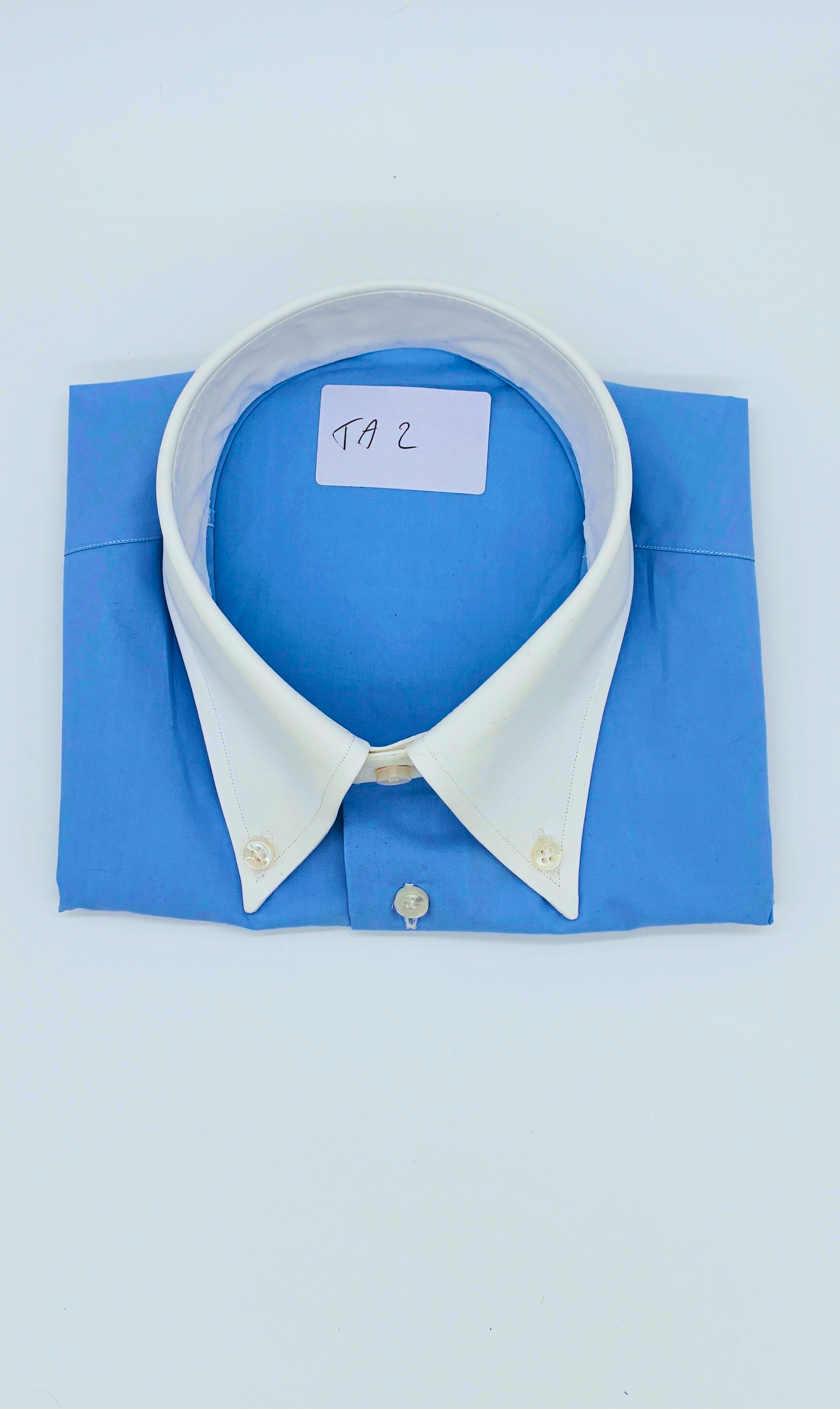 Angera Oxford 100/2 Full-twist. 100% Cotton by Bersini Handmade in Italy