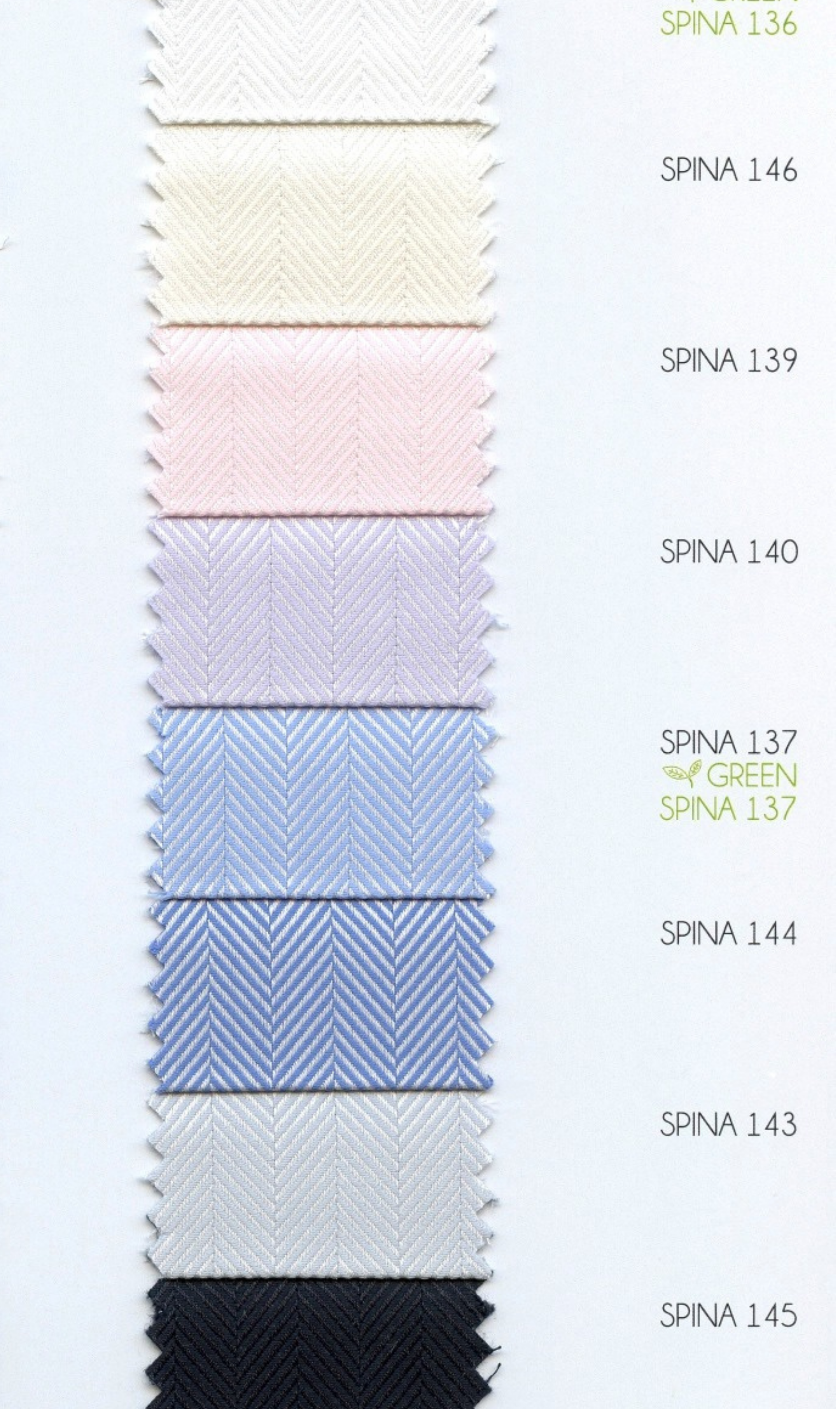 Sky 100/2 Full-twist. 100% Cotton by Bersini Handmade in Italy - striped - checked