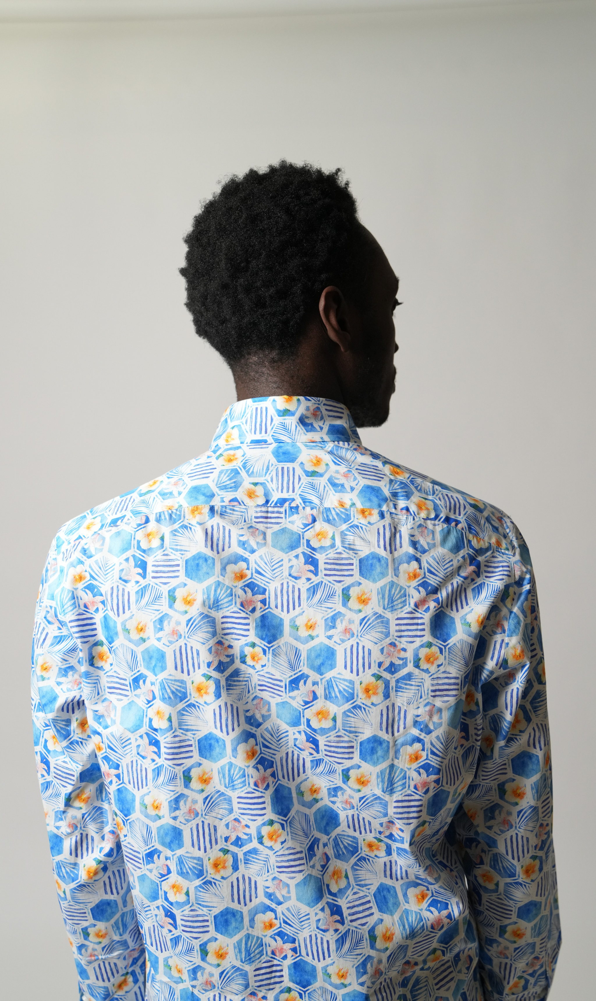 Shirt Handmade in Italy Slim Fit Floral