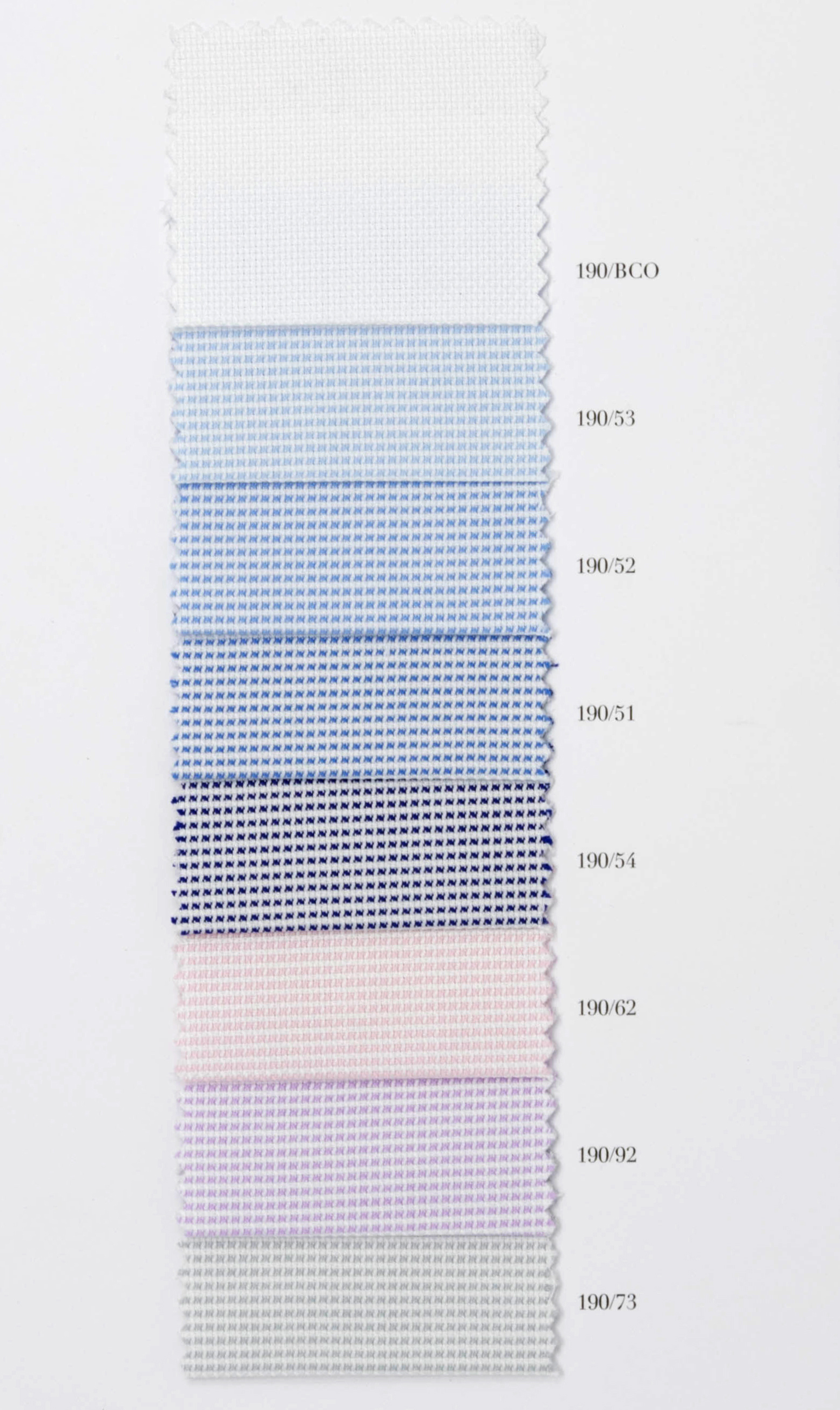 Sky 100/2 Full-twist. 100% Cotton by Bersini Handmade in Italy - striped - checked