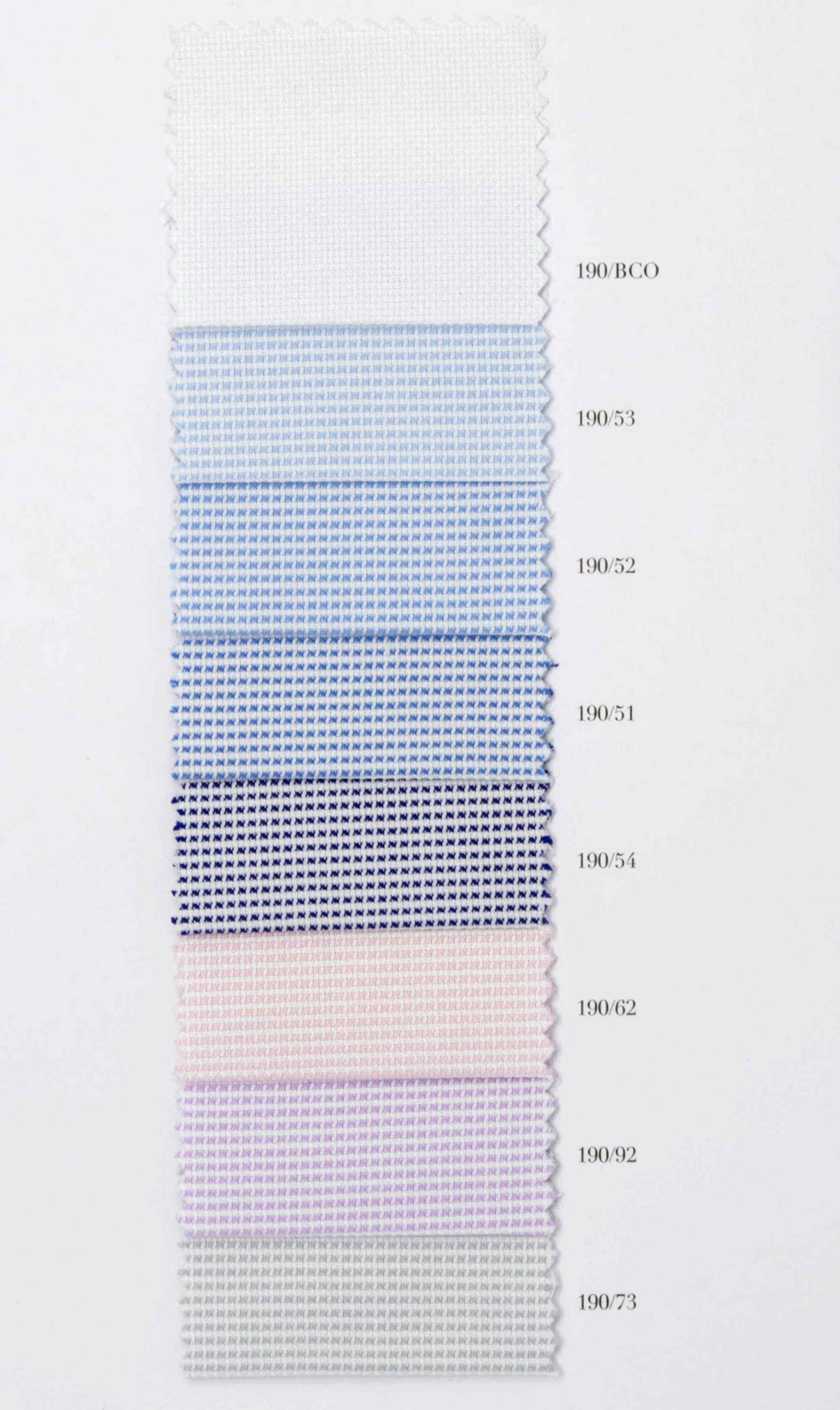 Sky 100/2 Full-twist. 100% Cotton by Bersini Handmade in Italy - striped - checked