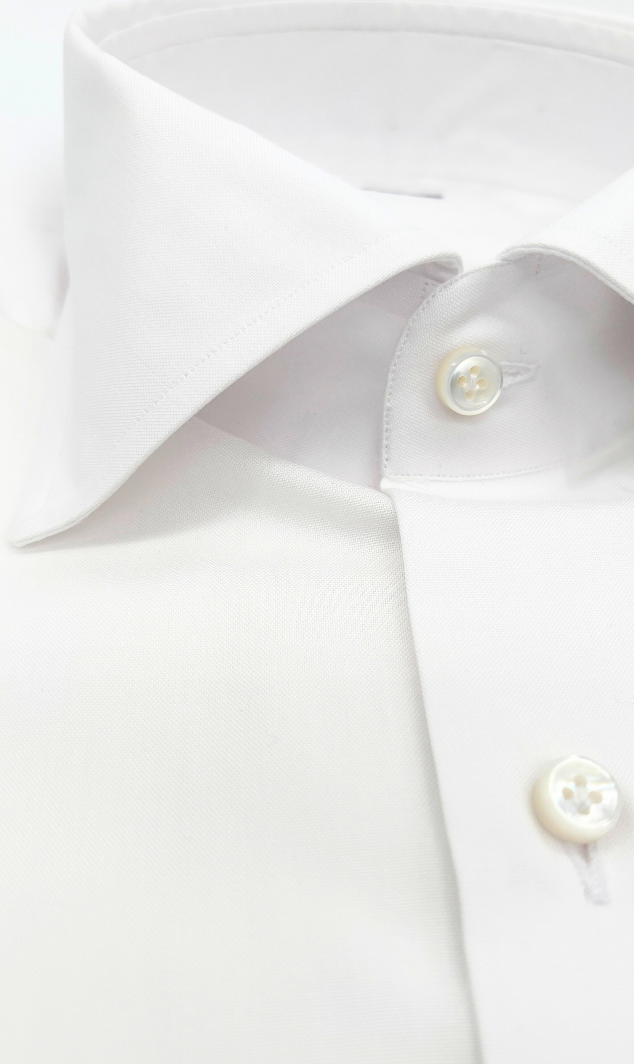 Shirt Handmade in Italy Full-Twisted Slim Fit White