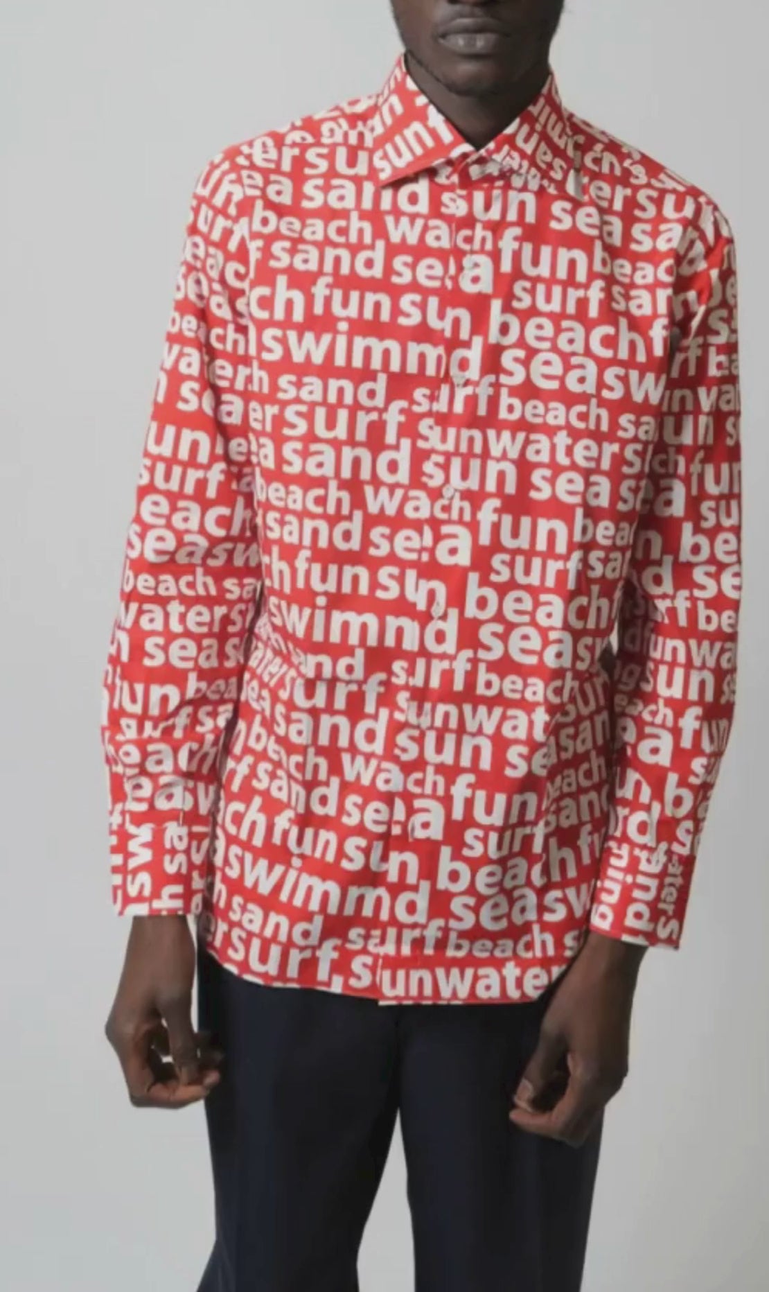 Shirt Handmade in Italy Slim Fit Surfer