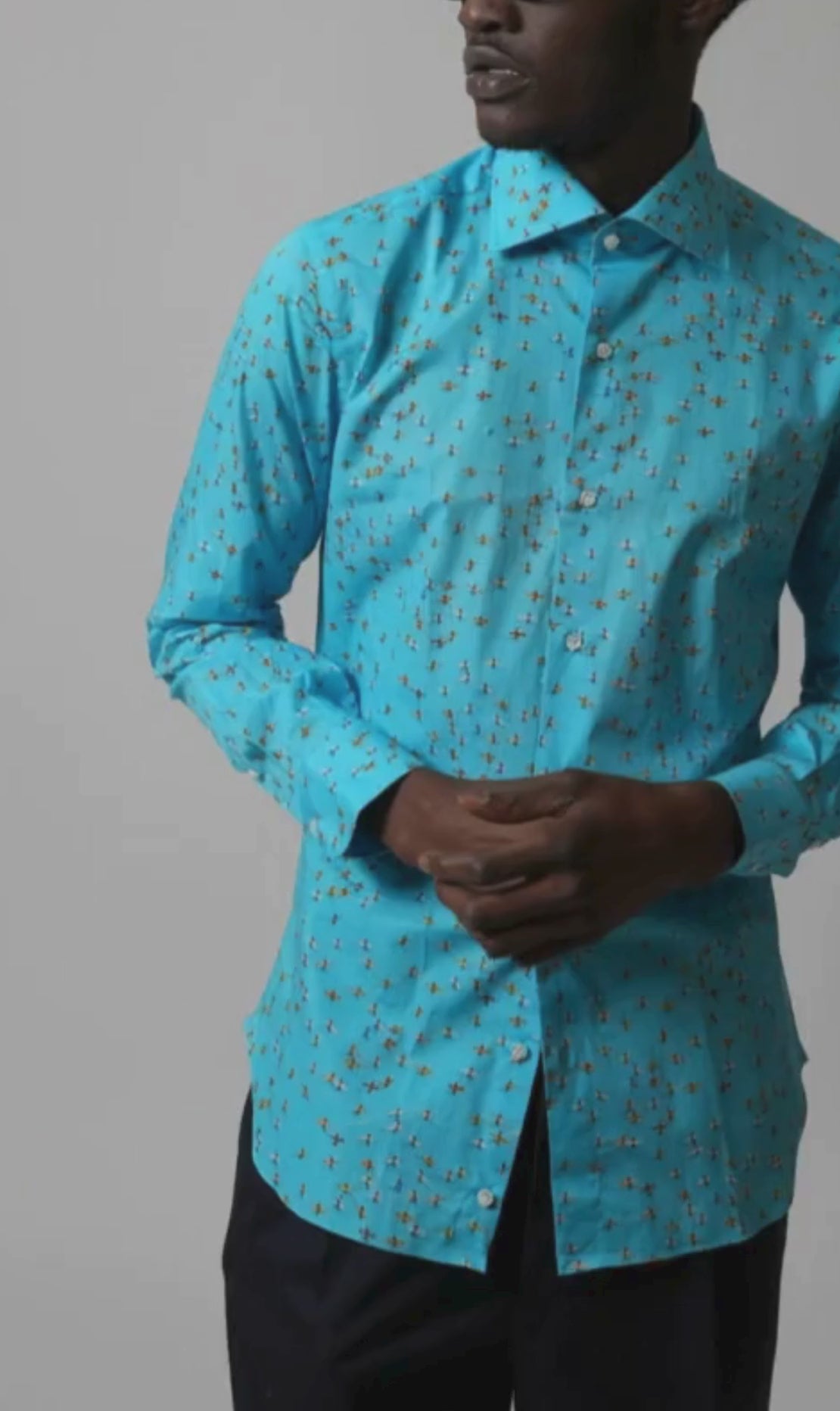 Shirt Handmade in Italy Slim Fit Surfer